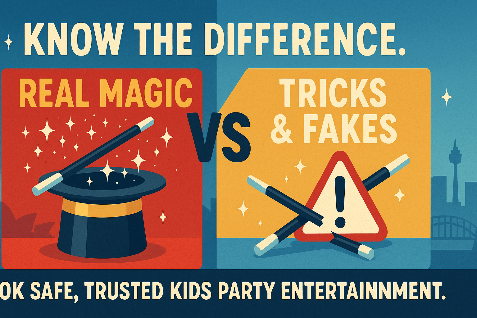 Featured image for “TRUTH vs TRICK: What Every Parent Should Know Before Booking a Kids Entertainer in Sydney”